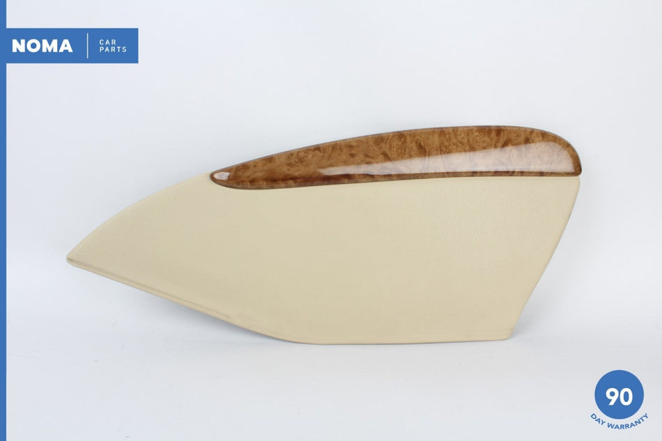 03-08 Jaguar S-Type X204 Rear Right Passenger Side Door Panel Wood Trim SEL OEM