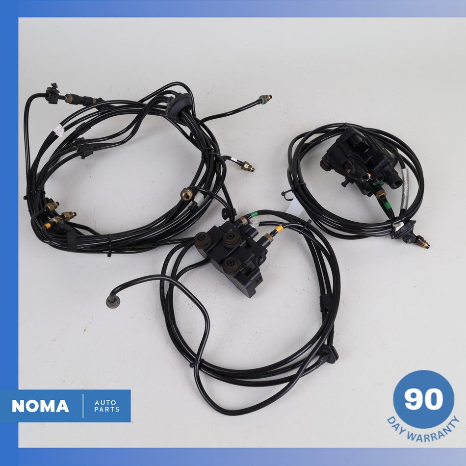 13-17 Range Rover Sport L494 Air Suspension Relief Valve Set w/ Lines OEM 78k