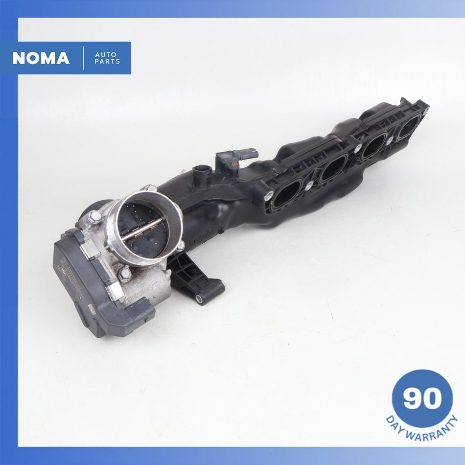 2013 BMW F10 550i N63B44 Right Side Engine Motor Intake Manifold w/ Throttle OEM