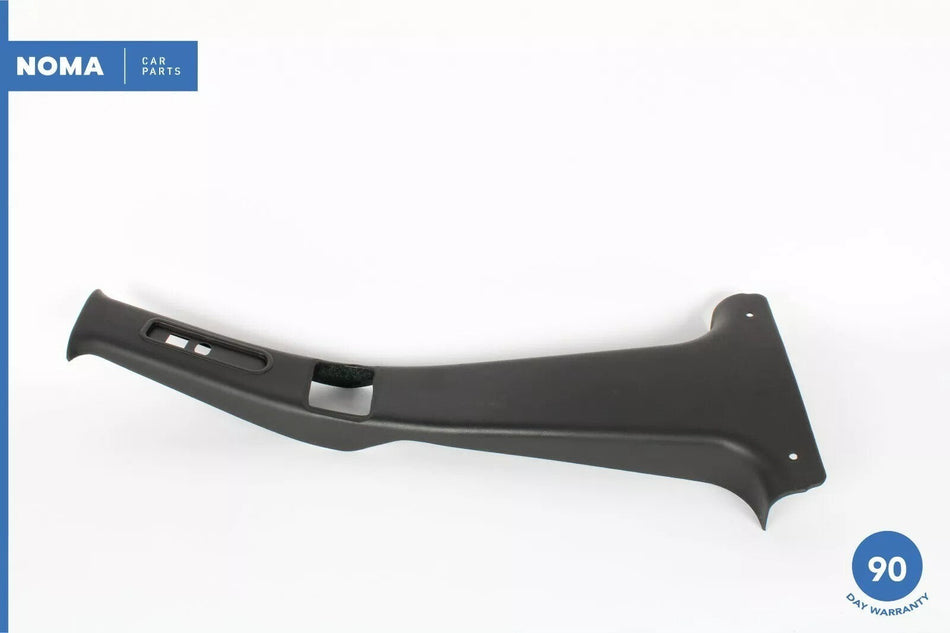 98-03 Jaguar X308 XJ8 XJR Right Passenger B Pillar Trim Cover Panel Black OEM