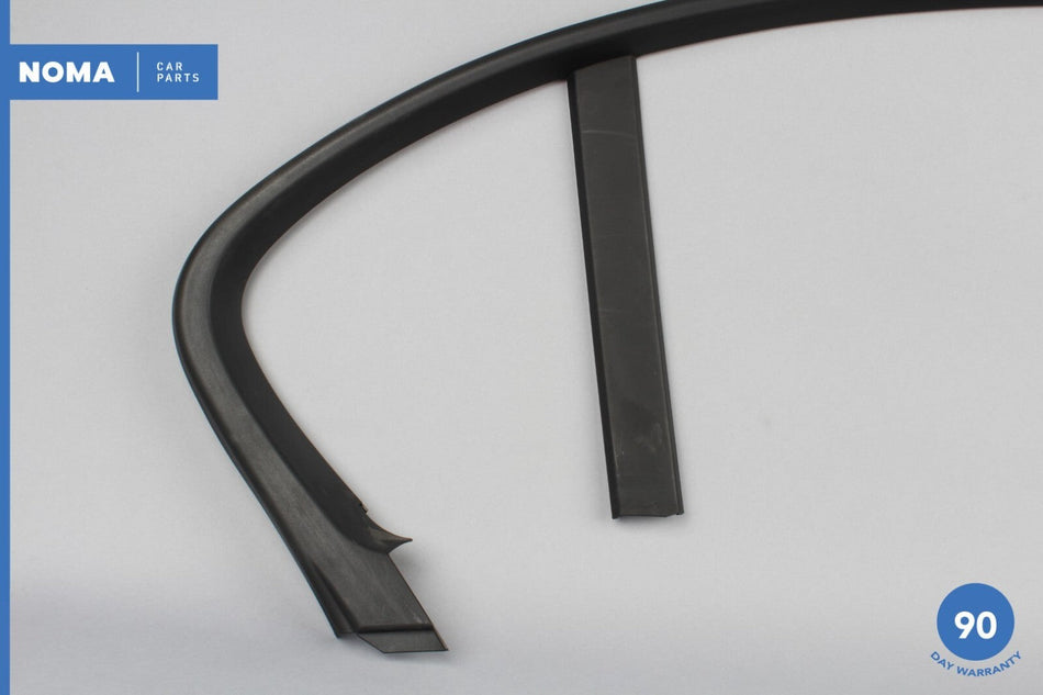 04-10 BMW 530i 535xi E60 Sedan Rear Left Side Inner Door Window Frame Cover OEM