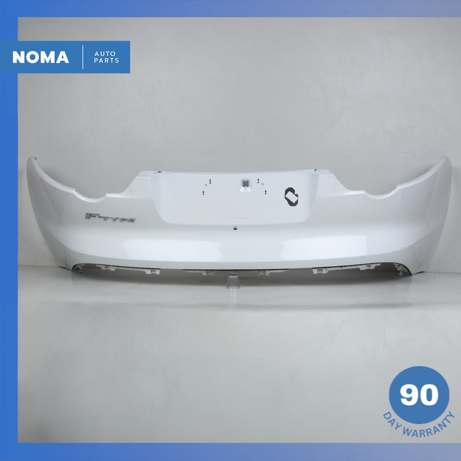 14-17 Jaguar X152 F-Type Rear Bumper Cover Assembly Fuji White OEM