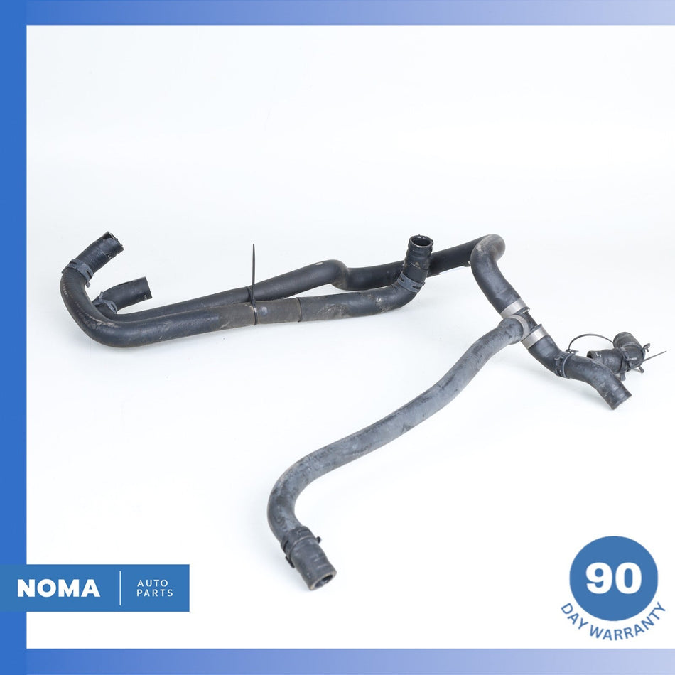 98-03 Jaguar X308 XJR Aux Auxiliary Radiator Upper & Lower Cooling Hose Set OEM