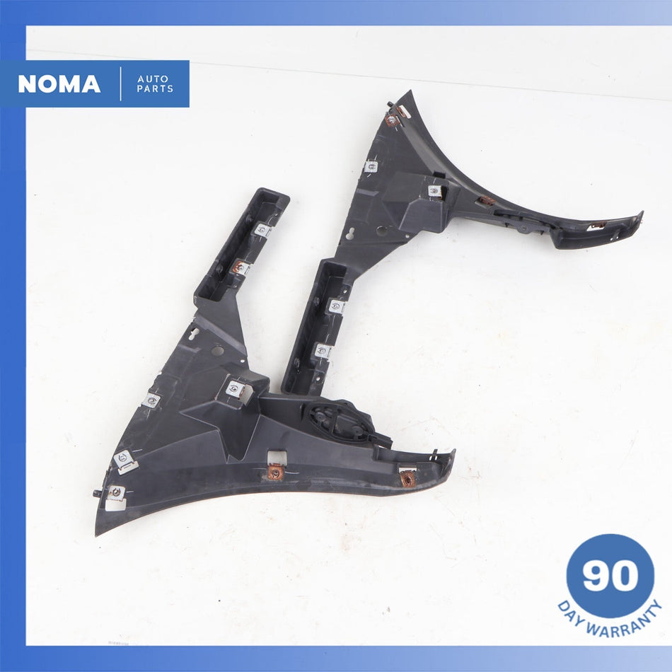 07-15 Jaguar X150 XK XKR Rear Right & Left Bumper Mounting Bracket Set OEM