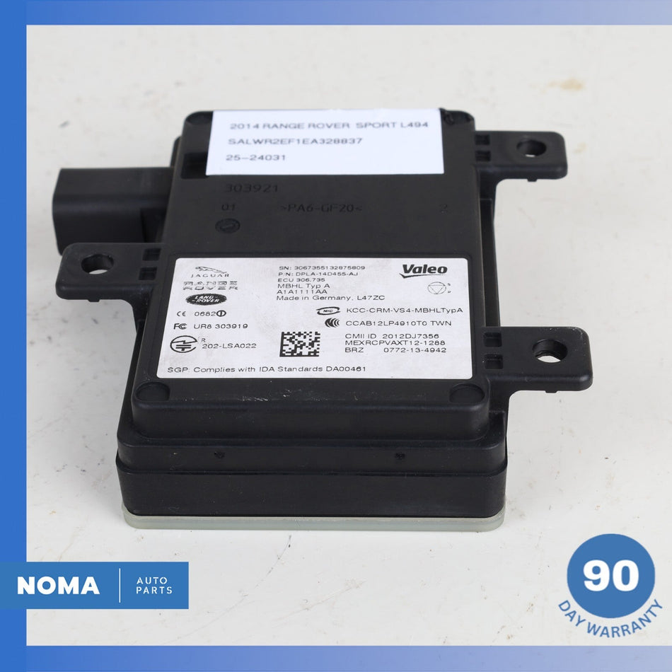 2014 Range Rover Sport L494 Rear Left or Right Blind Spot Module Sensor OEM