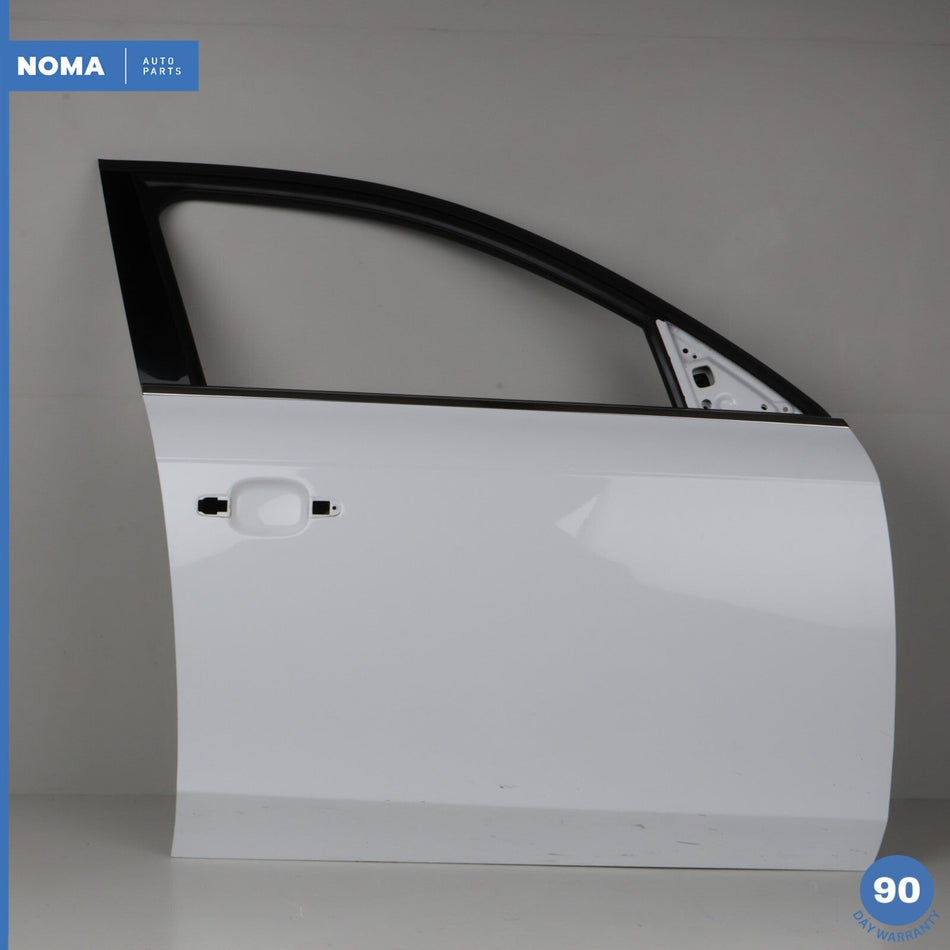 09-16 Audi A4 S4 B8 Front Right Passenger Door Panel Shell Ibis White T9/Y9C OEM