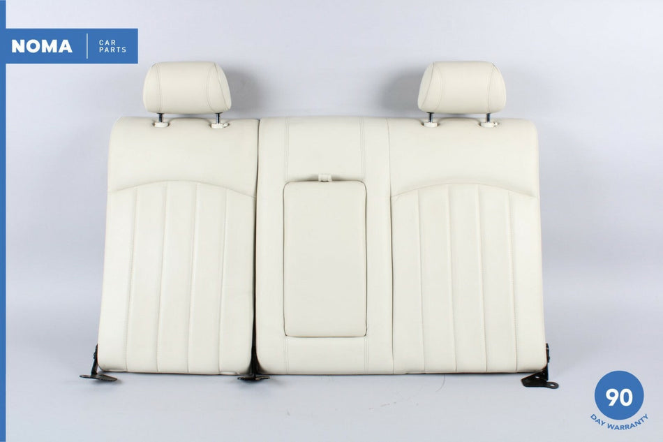 02-04 Jaguar X-Type X400 Rear Top Upper Seat Cushion w/ Headrests Ivory OEM