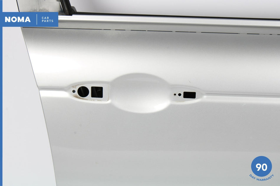 04-07 Jaguar XJ8 X350 VDP Front Right Passenger Door Shell Platinum Silver MDZ