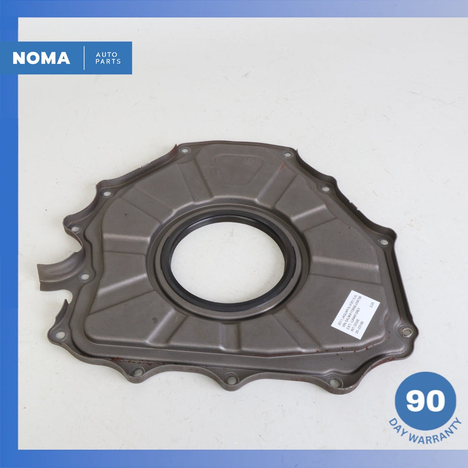 2011 Jaguar X351 XJ Engine Crankshaft Retainer Seal Plate C2Z27888 OEM