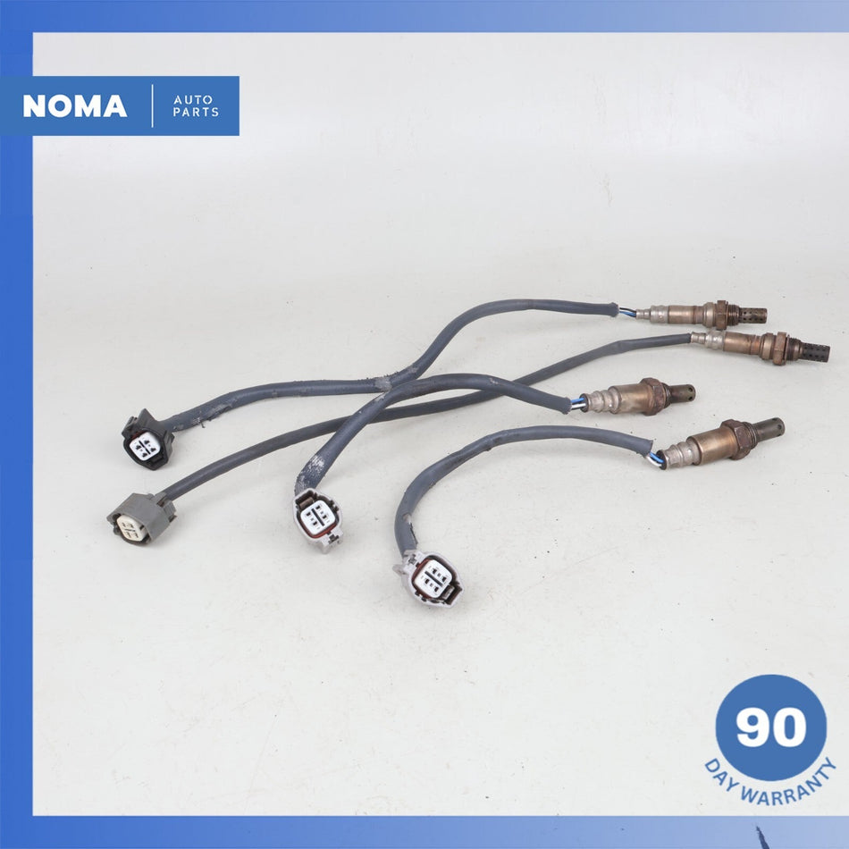 05-10 Jaguar X206 S-Type XF XJ8 Oxygen Lambda Sensor Set of 4 6R839G444AB OEM