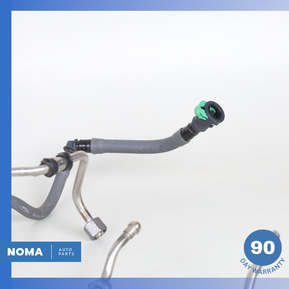 13-24 Jaguar X152 F-Type XF High Pressure Fuel Pump Feed Hose Line Set OEM