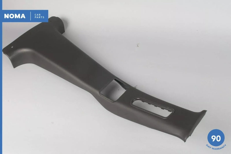 98-03 Jaguar X308 XJ8 XJR Right Passenger B Pillar Trim Cover Panel Black OEM
