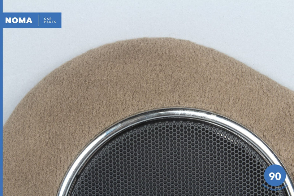 04-09 Jaguar XJ8 VDP X350 Rear Left Driver Side Door Speaker Cover w/ Trim OEM