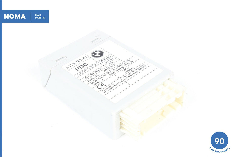 07-13 BMW X5 E70 X6 E71 TPMS Tire Pressure Monitor Module Unit 6778387 OEM