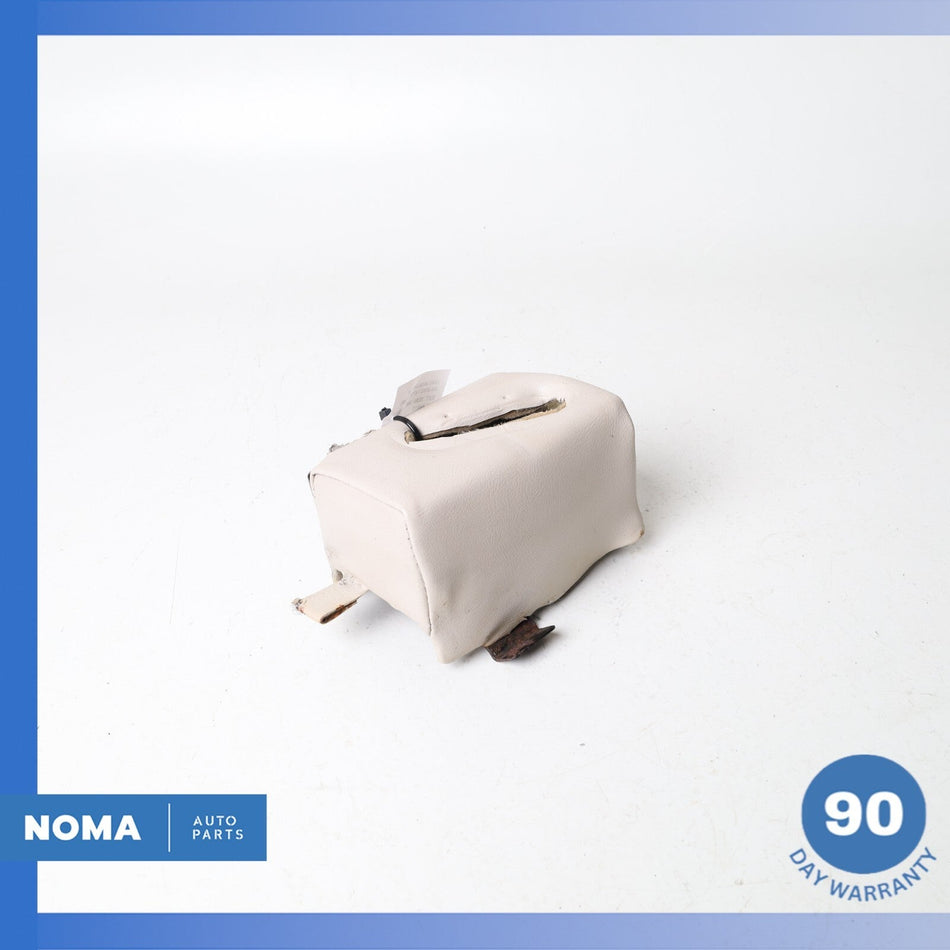 92-96 Jaguar XJS 2+2 Convertible Rear Left Side Seat Belt Trim Cover Beige OEM