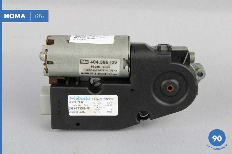 03-06 Jaguar S-Type X204 Sunroof Sun Roof Control Gear Motor 2R83F53508AB OEM