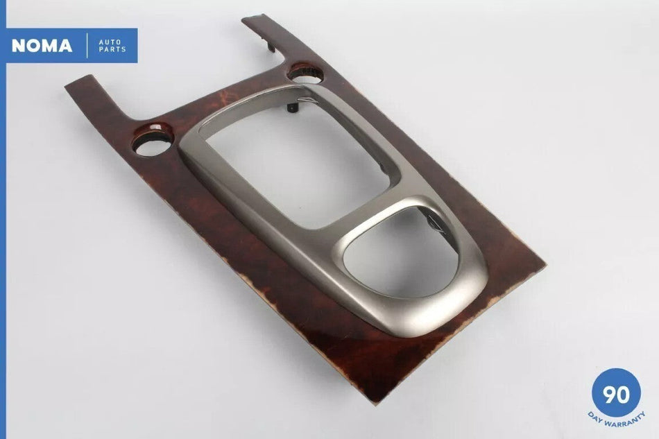 07-09 Jaguar X150 XK XKR Center Console Shifter Bezel Trim Wood OEM