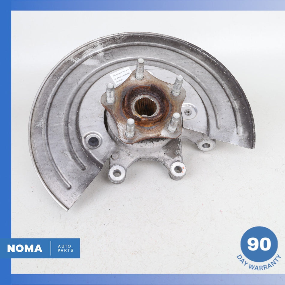 14-20 Jaguar X152 F-Type Rear Left Side Spindle Knuckle Hub w/ Shield OEM 16k