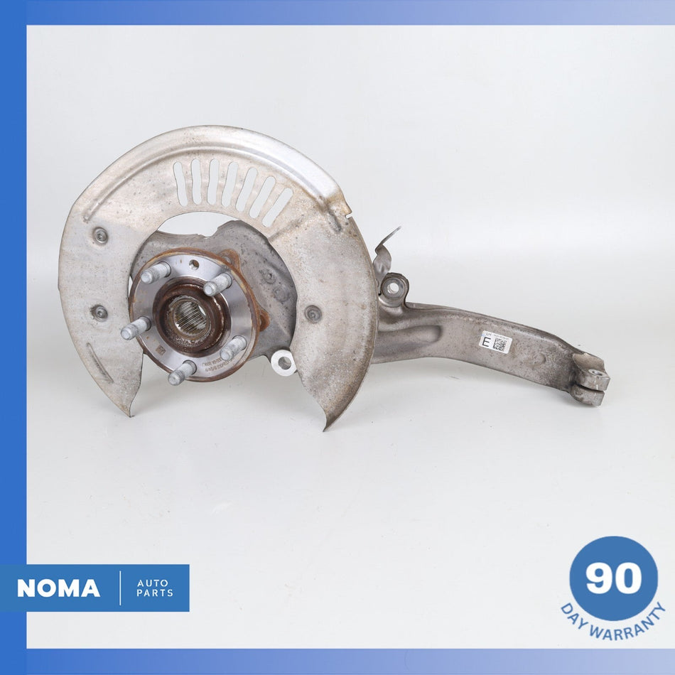 17-21 Jaguar X761 F-Pace Velar Front Left Spindle Knuckle Hub w/ Shield OEM