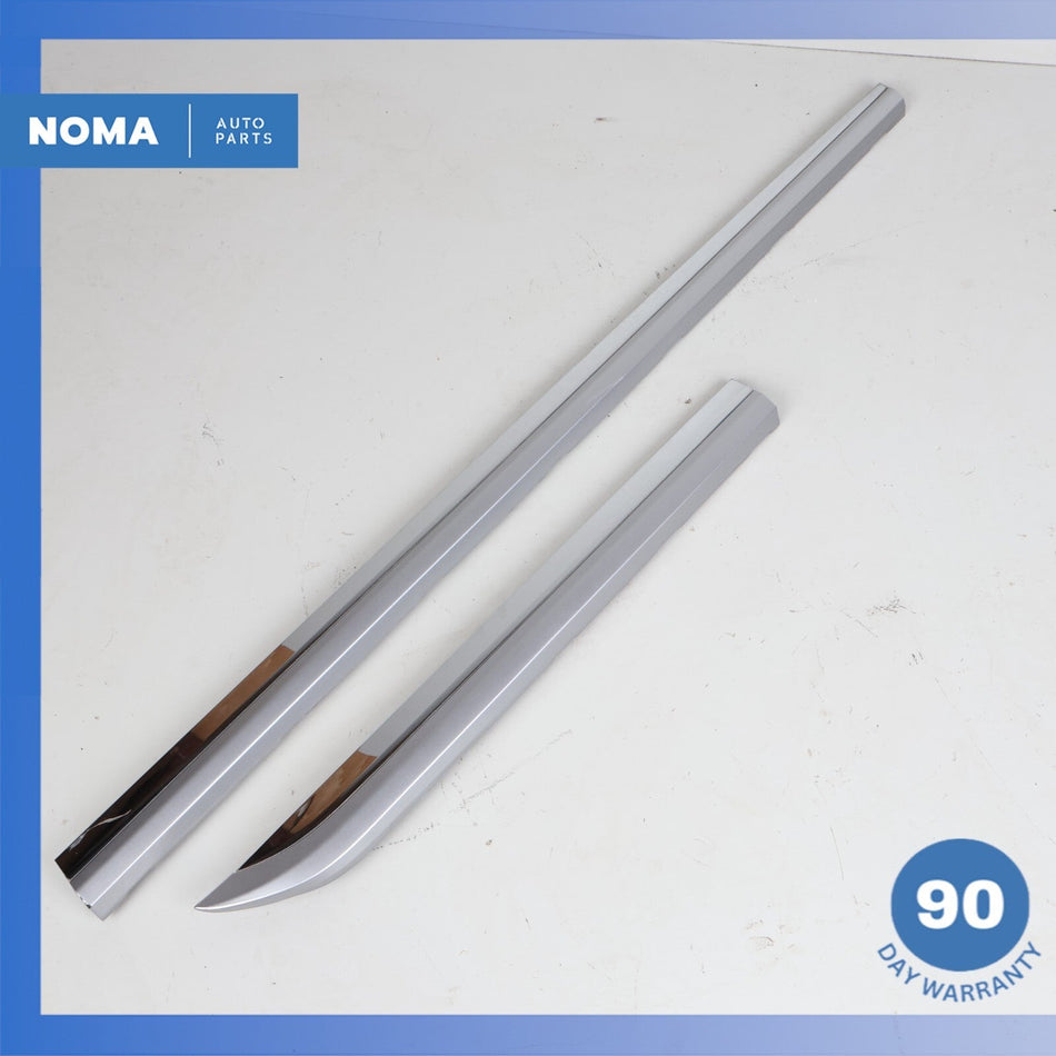 07-12 Lexus USF40 LS460 Front & Rear Right Door Exterior Molding Trim Set OEM