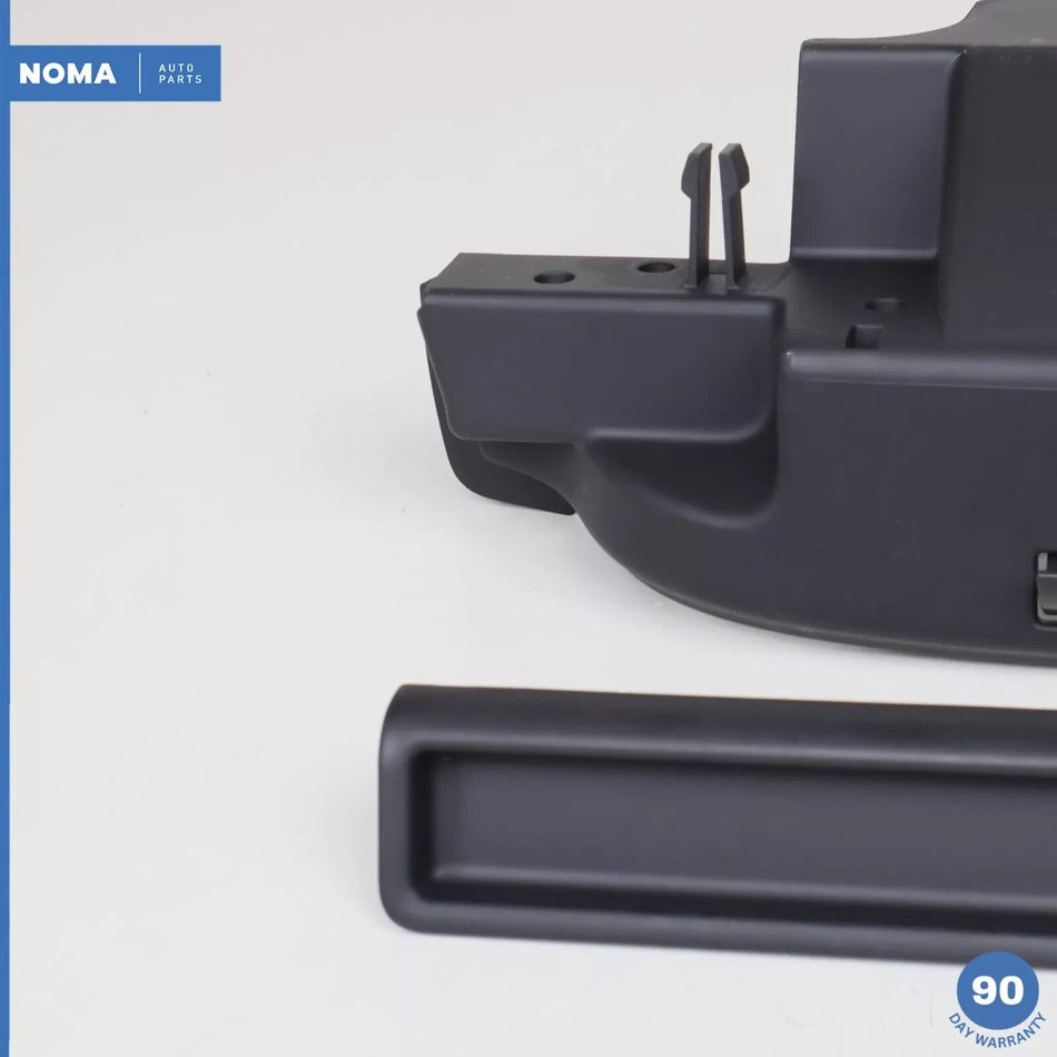 10-19 Jaguar X351 XJ XJR Center Console Armrest Lid Trim w/ Bracket Black OEM