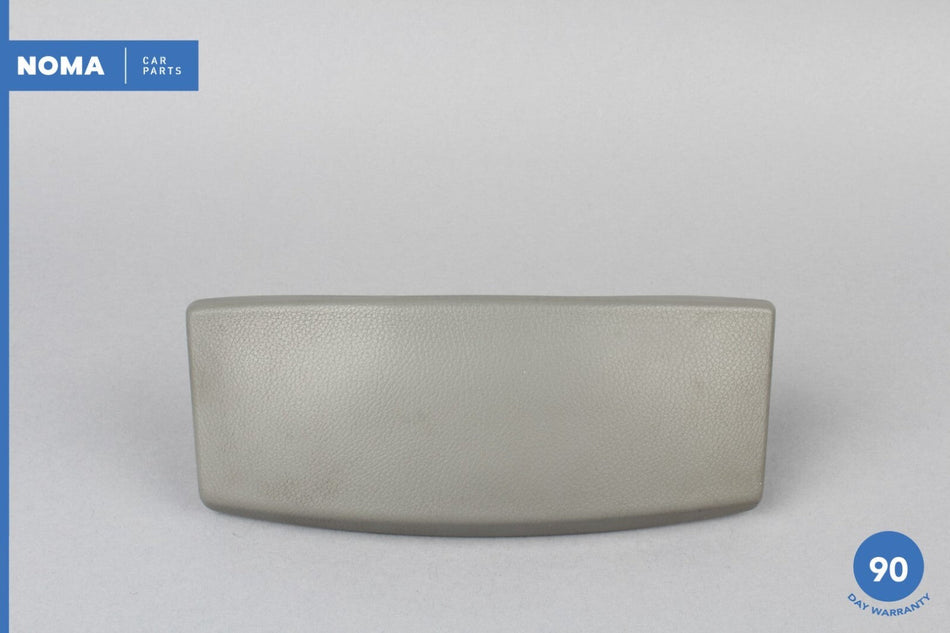 04-07 BMW 530i E60 Rear Center Console Top Trim Panel 51167132688 Grey OEM
