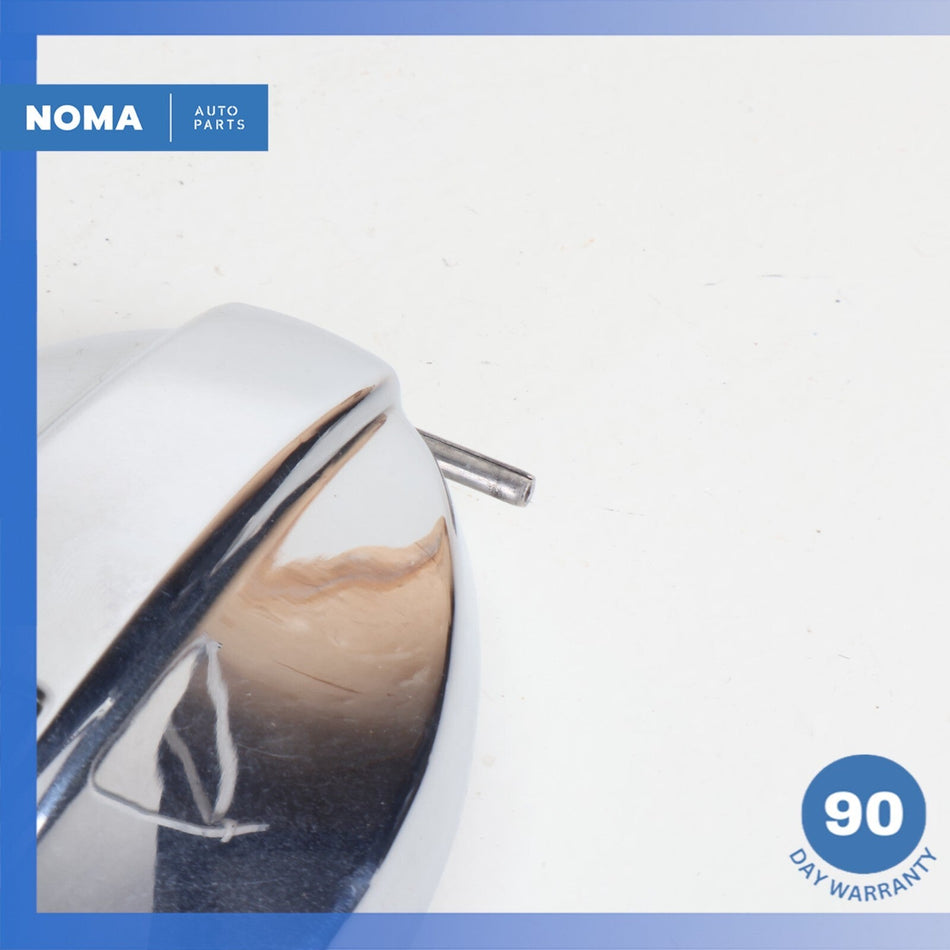 86-96 Jaguar XJS Series 3 Convertible Fuel Gas Filler Door Lid Chrome w/ Key OEM