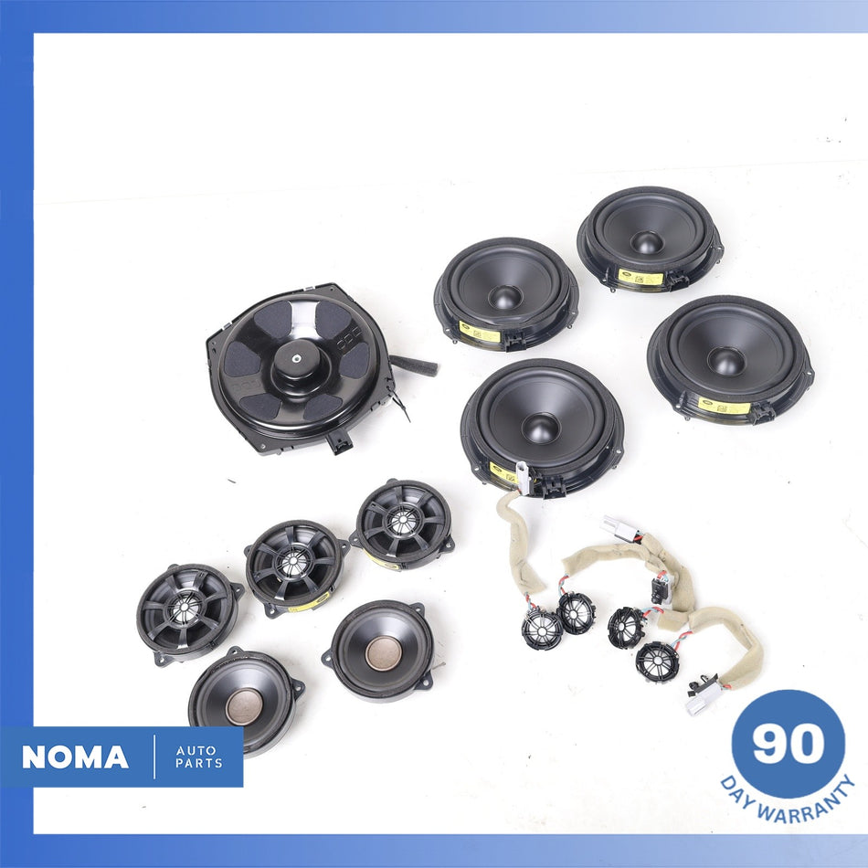 12-19 Range Rover Evoque L538 L550 Front & Rear Hi-Line 600W Speaker Set OEM
