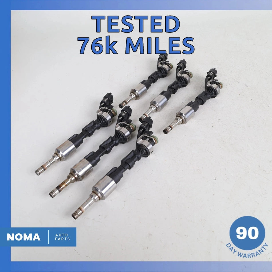 13-21 Jaguar X761 F-Pace XJ XF Range Rover 3.0 AJ126S Fuel Injector Set OEM 76k