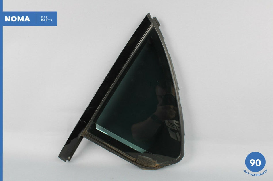 04-09 Jaguar XJ8 XJR VDP X350 X358 Rear Left Side Quarter Door Window Glass OEM