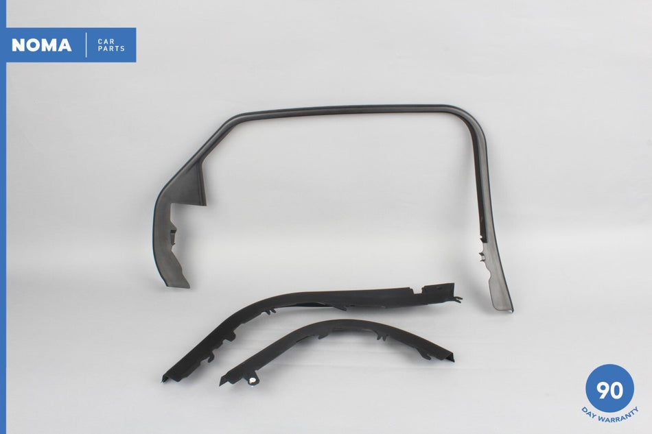 10-18 Jaguar XJL X351 LWB Rear Left Side Upper Inner Door Molding Trim Set OEM