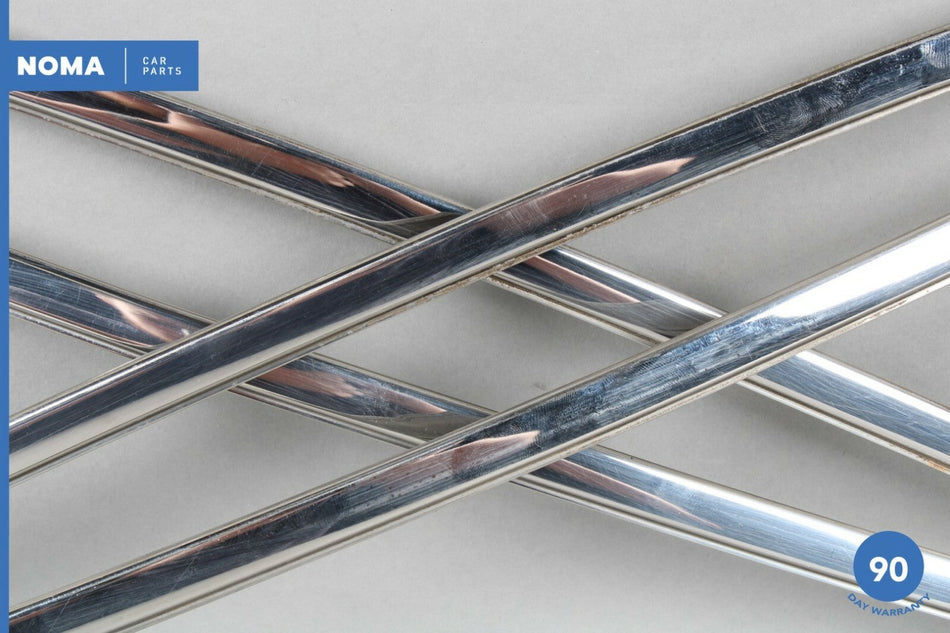 98-99 Jaguar XJ8 VDP X308 LWB Rear Windshield Glass Molding Set of 4 OEM