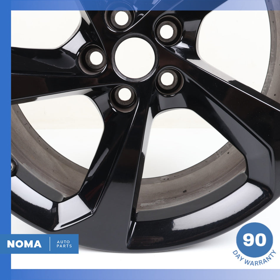 17-24 Jaguar X761 F-Pace Fan 8.5 x R19 19" Wheel Rim Black HK8M1007LA OEM