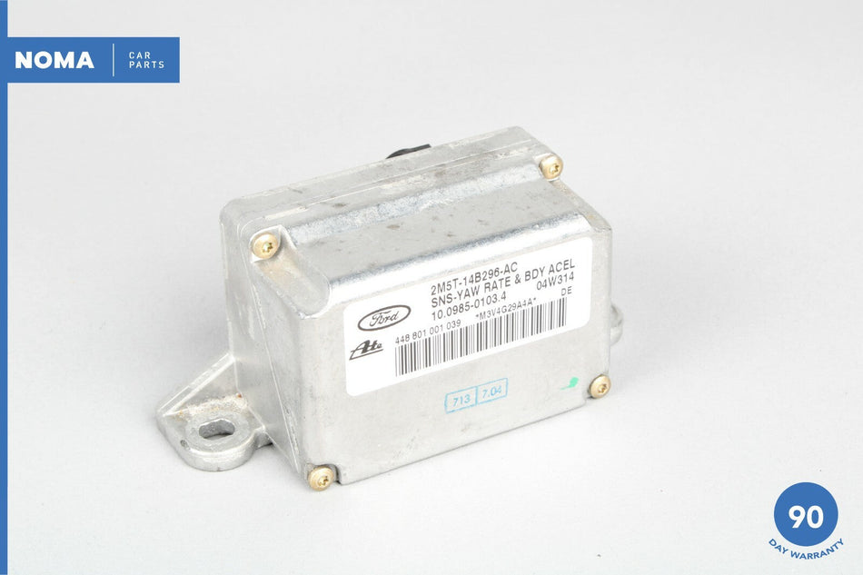 03-08 Jaguar X204 S-Type YAW Rate Body Sensor Module Unit 2M5T14B296AC OEM