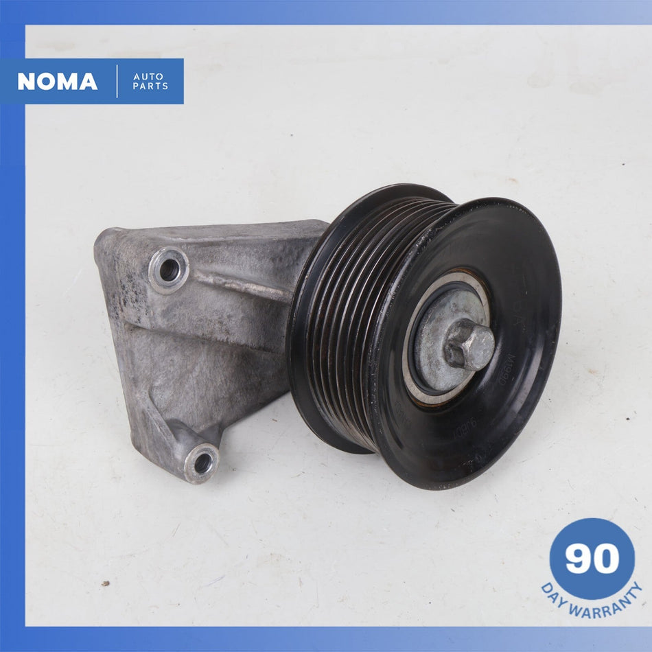 2006 Jaguar X206 S-Type Engine Idler Pulley & Mount Bracket 7W838680AA OEM