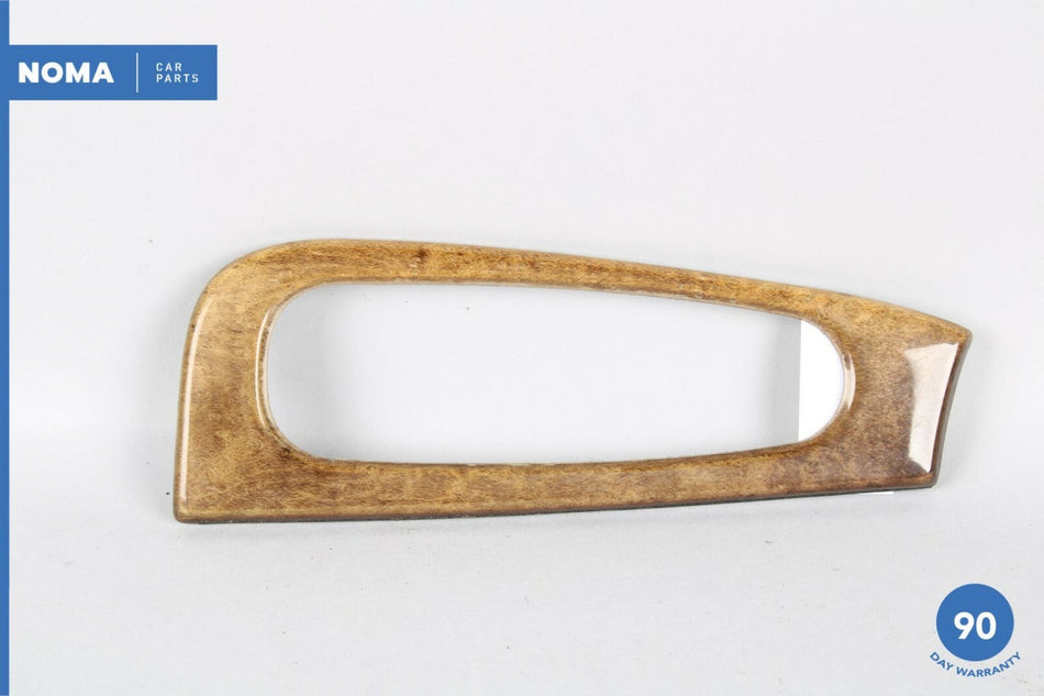 03-08 Jaguar S-Type X202 Rear Front Right Door Window Switch Bezel Wood OEM