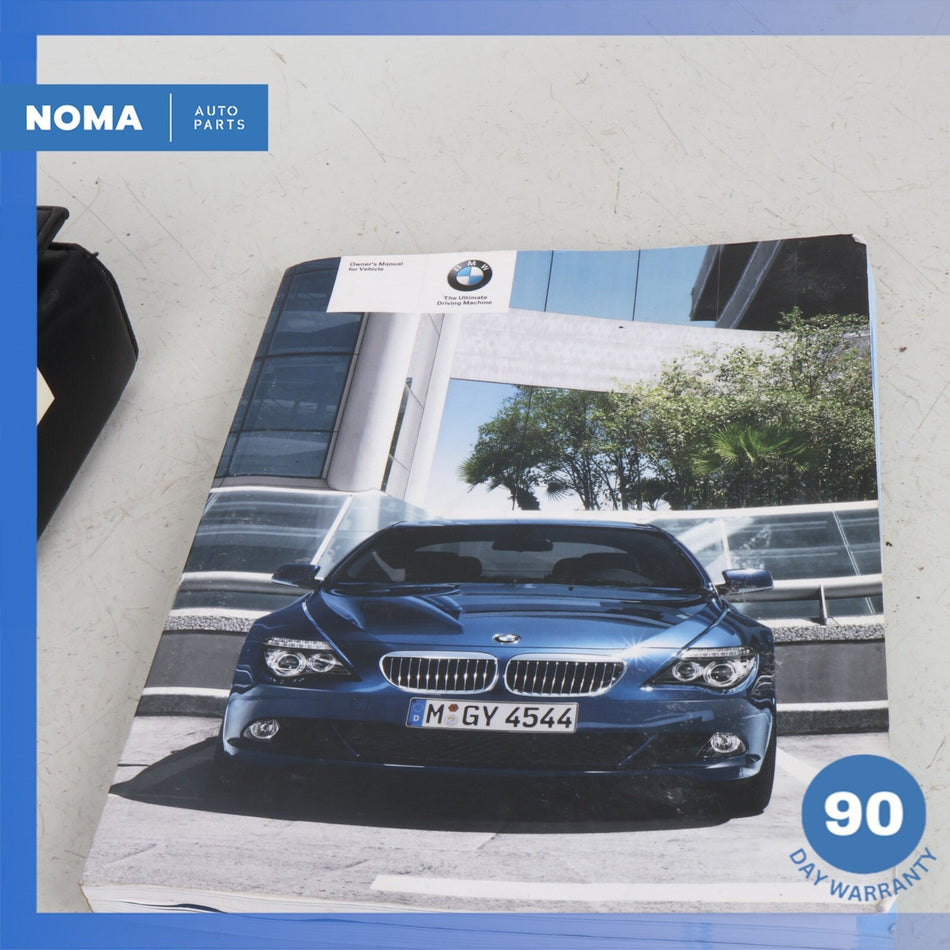 2008 BMW E64 650i Owner's Operator's Manual Book Assembly OEM