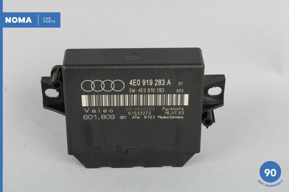 04-10 Audi A8 A8L D3 Quattro PAA Parking Aid Assist Control Module Unit OEM