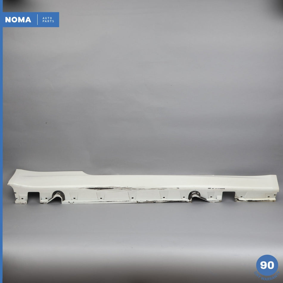 08-10 BMW 650i E64 Convertible Right Side Skirt Rocker Sill Moulding White OEM