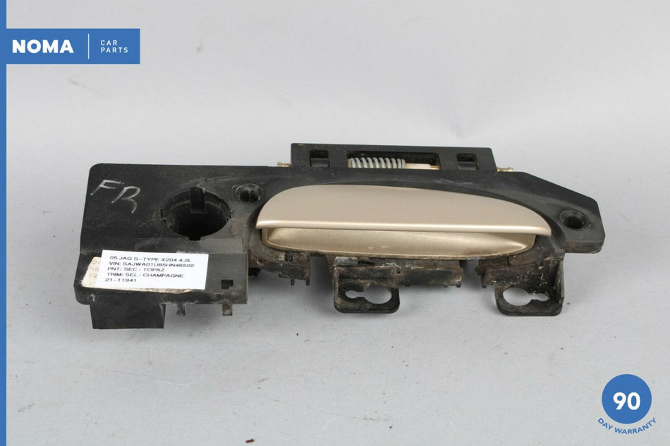 03-08 Jaguar S-Type X204 Front Right Passenger Side Exterior Door Handle SEC OEM