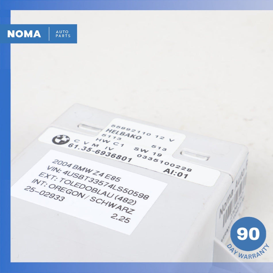 2004 BMW E85 Z4 Convertible Folding Top Control Module 61356936801 OEM