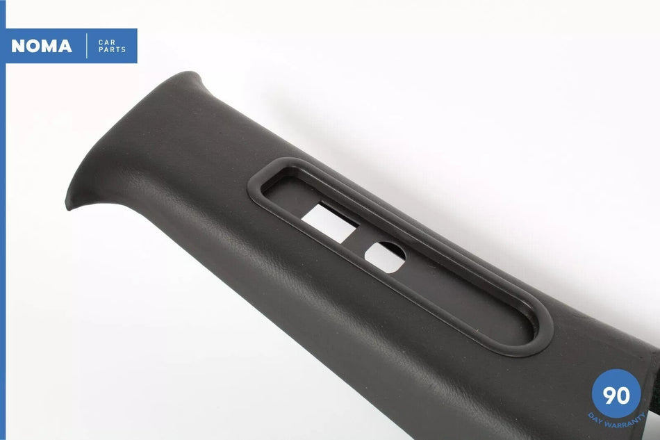 98-03 Jaguar X308 XJ8 XJR Right Passenger B Pillar Trim Cover Panel Black OEM