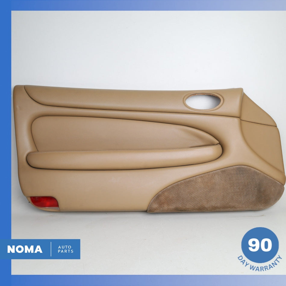 97-06 Jaguar X100 XK8 XKR Left Driver Side Interior Door Panel Beige OEM