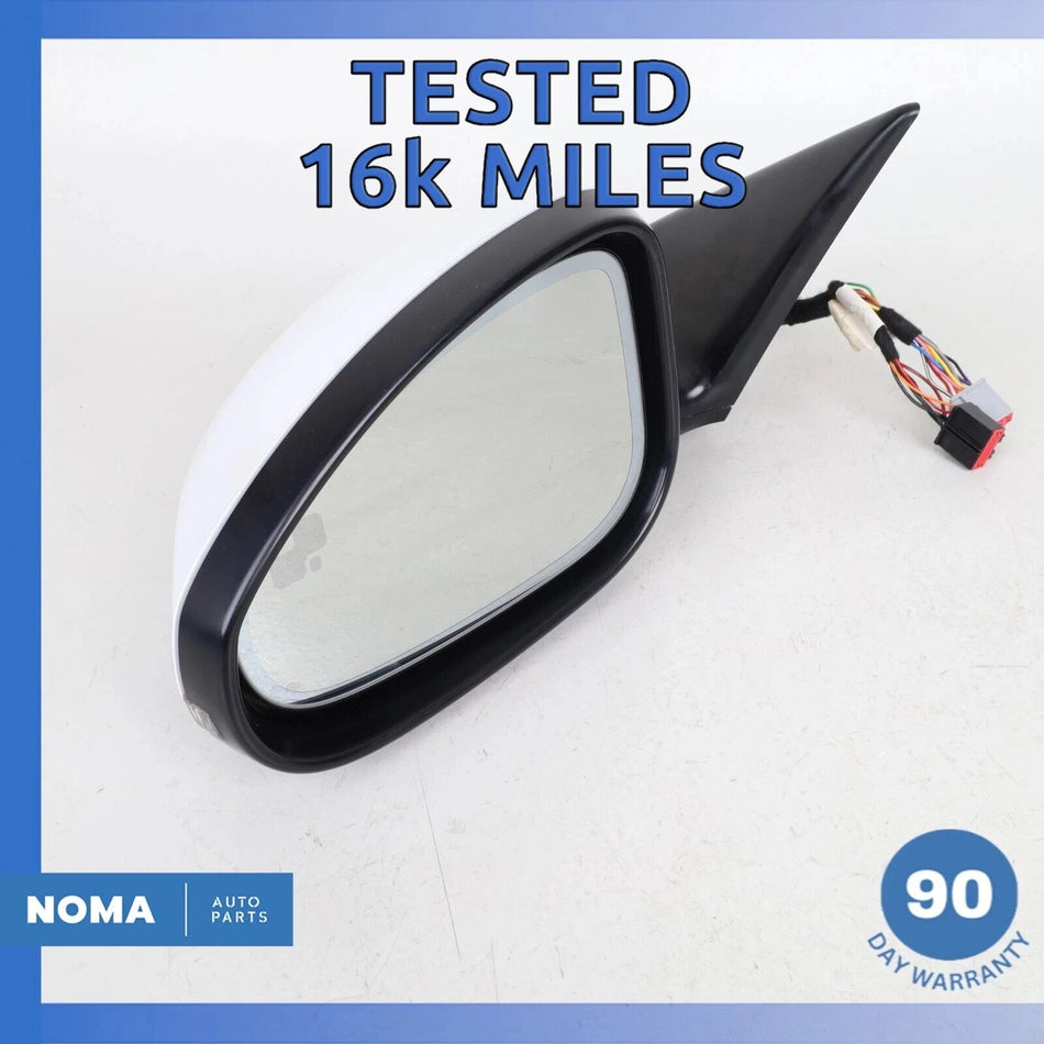 14-24 Jaguar X152 F-Type Left Side Rear View Door Mirror w/ Blind Spot OEM 16k