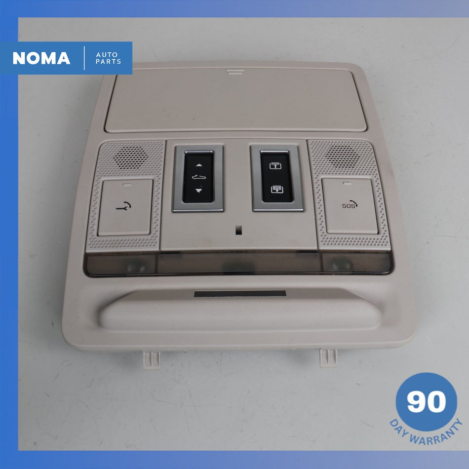 16-17 Jaguar X260 XF Front Interior Roof Dome Light Lamp w/ Switches OEM