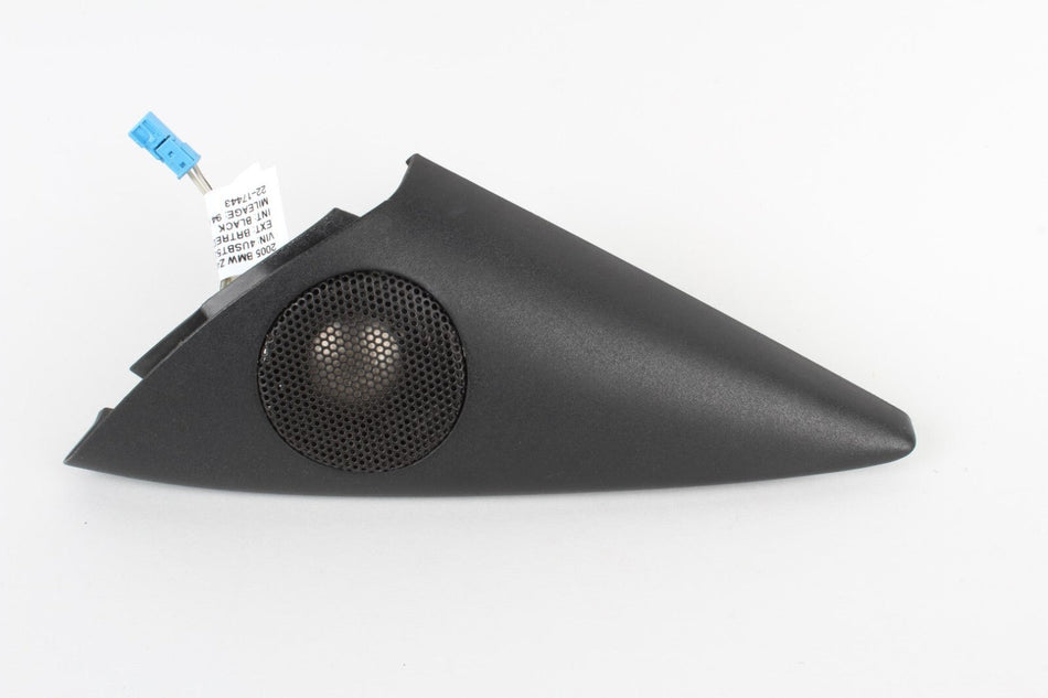 03-08 BMW Z4 E85 Left Door Corner Tweeter Audio Speaker w/ Cover 6927877 OEM