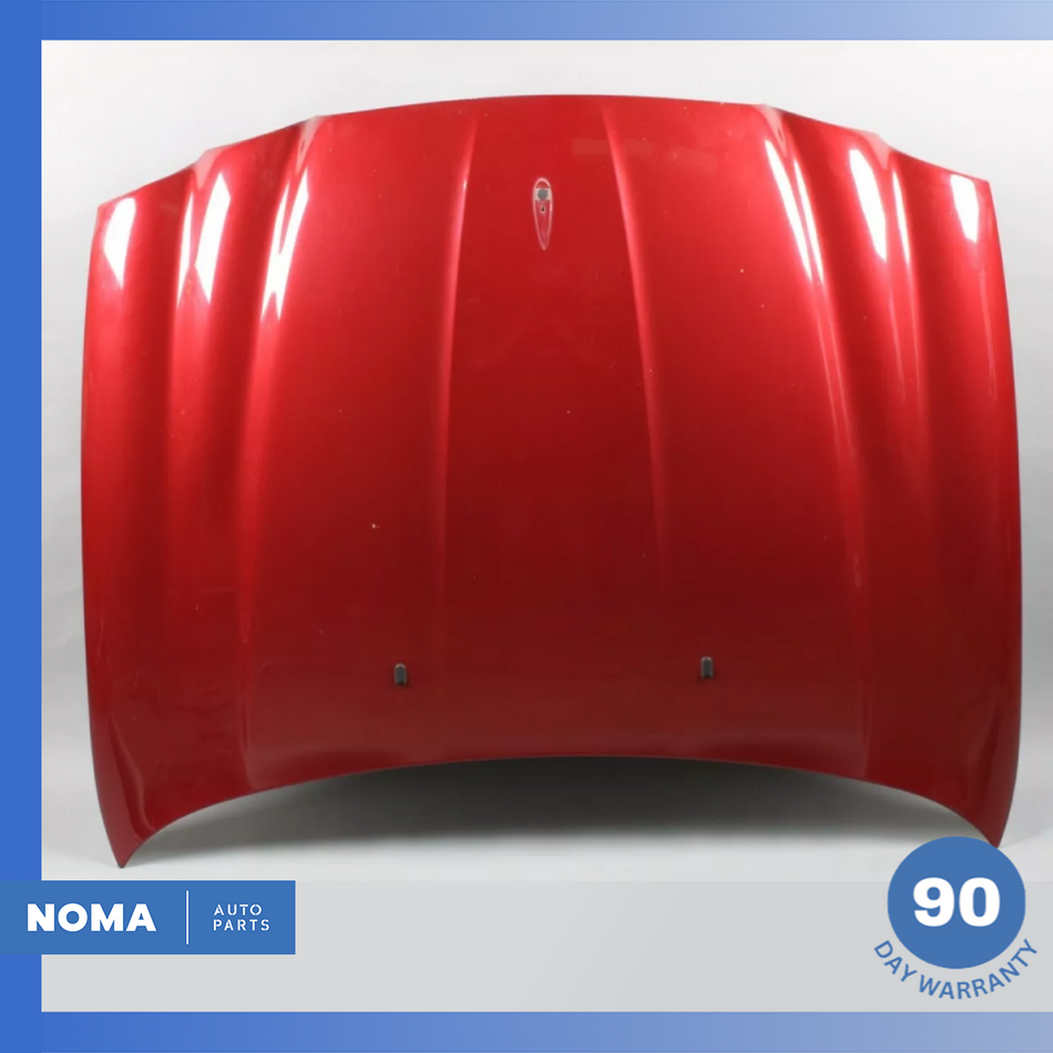 02-08 Jaguar X400 X-Type Hood Bonnet Cover Panel Lid Assembly Red OEM