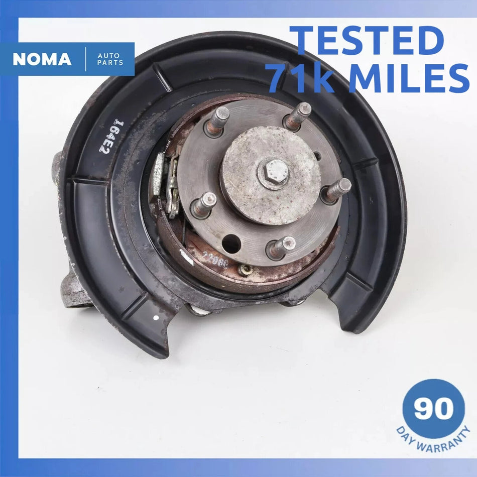 86-94 Jaguar XJ40 XJ6 VDP Rear Right Side Spindle Knuckle Hub w/ Shield OEM 71k