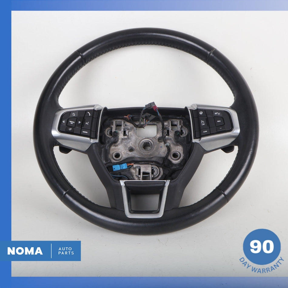 15-19 LR Discovery Sport L550 Heated Steering Wheel w/ Paddle Shifters Black OEM