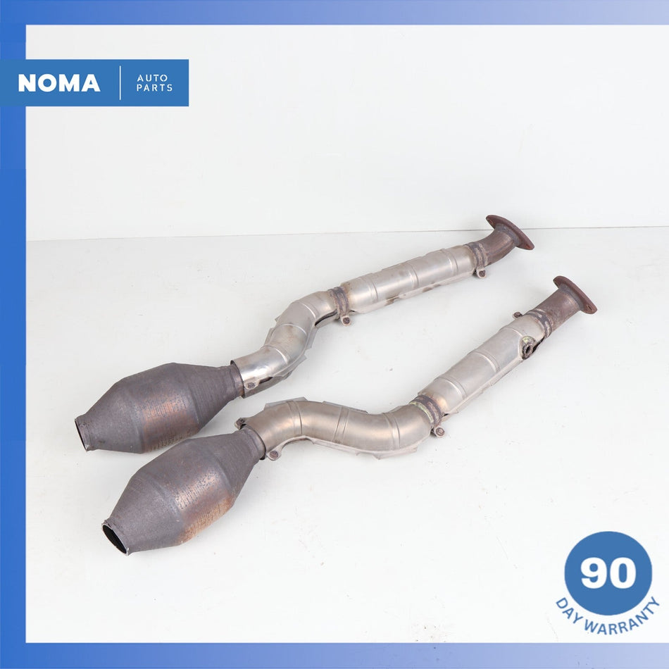 10-17 Lexus USF40 LS460 Left & Right Side Exhaust Downpipe Set OEM